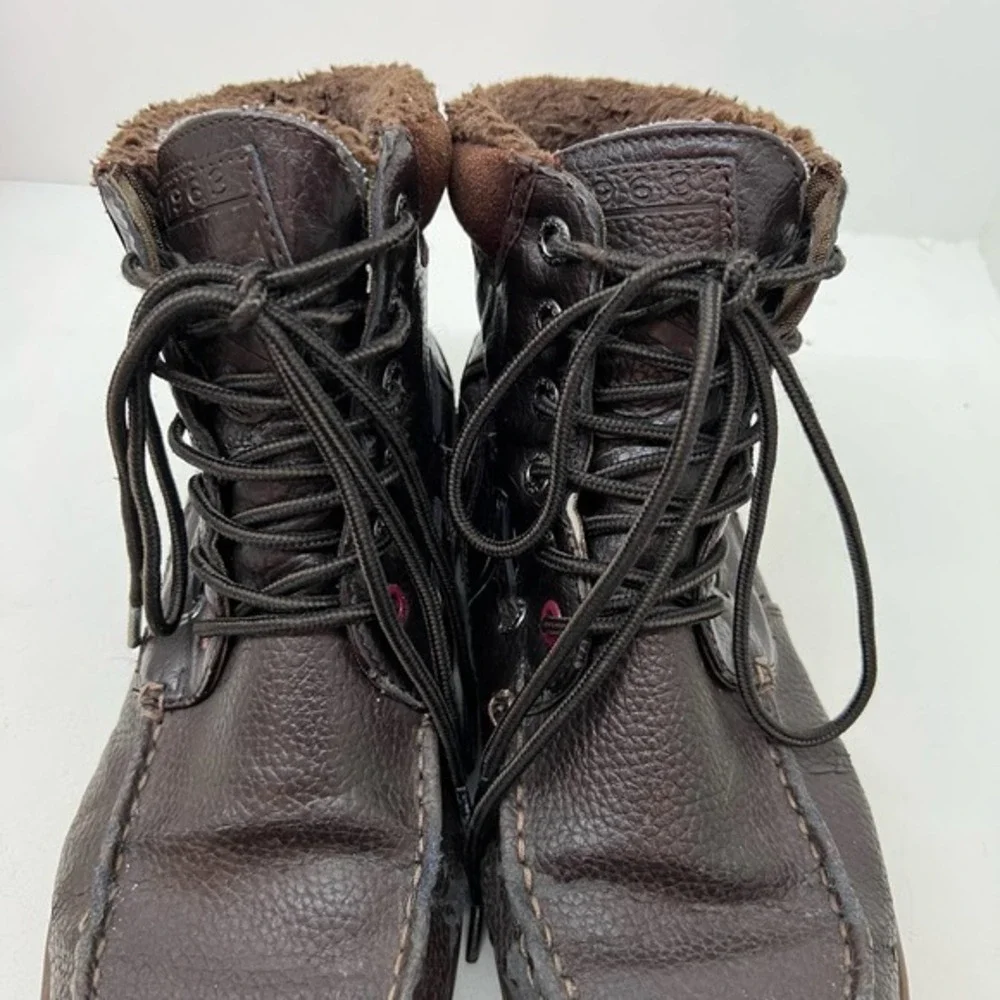 Pajar Bolle Waterproof brown Leather Winter Boots insulated men's 11 - 11.5